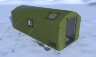 Палатка надувная пневмокаркасная 5,8 x 2,4 x 2,2 м